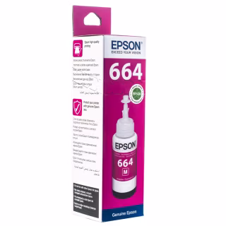 Контейнер з чорнилом Epson 664 magenta (70мл) L100/L200 (C13T66434A)