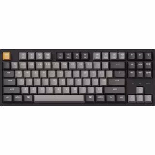 Клавіатура Keychron C1 Pro 87Key K pro Red RGB QMK/VIA Hot-swap USB UA Black (C1PM1_KEYCHRON)