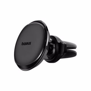 Універсальний автотримач Baseus Magnetic Car Mount Phone Holder with Cable Clip Air Vent Version Cluster Black (C40141201113-00)