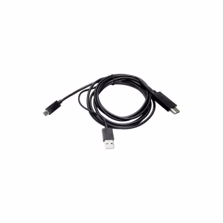 Кабель мультимедийный Micro 5P to HDMI 1.8m + USB for power (MHL) PowerPlant (CA910861)