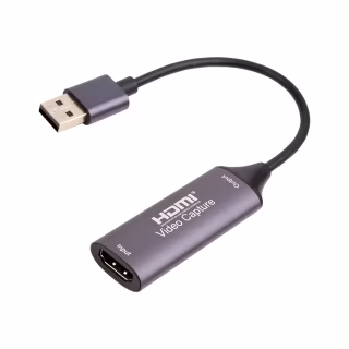 Устройство захвата видео PowerPlant HDVC2-C HDMI (F) - 2.0 USB (M) (CA914685)