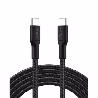 Дата кабель USB-C to USB-C 3.0m 240W black Belkin (CAB025HQ3MBK)