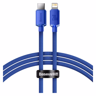 Дата кабель USB-C to Lightning 1.2m 20W blue Baseus (CAJY000203)