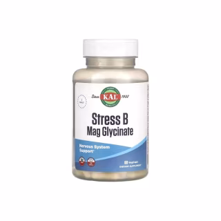 Вітамінно-мінеральний комплекс KAL Магній гліцинат та вітаміни групи B від стресу, Stress B Mag G (CAL-89160)