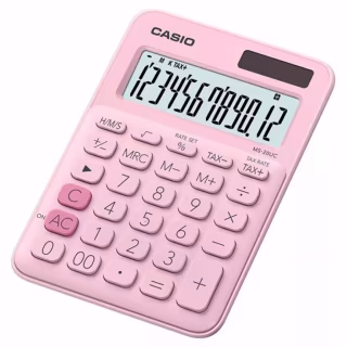 Калькулятор Casio MS-20UC-PK-W-UC), рожевий (CALC-CAS-MS-20UC-PK)