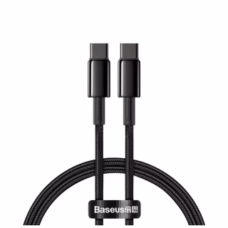 Дата кабель USB-C to USB-C 1.0m 100W black Baseus (CATWJ-01)