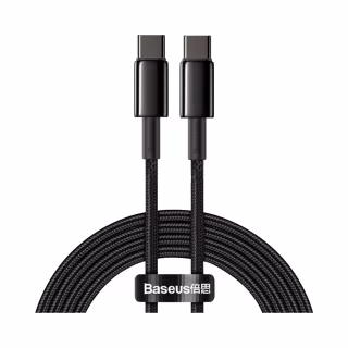 Дата кабель USB-C to USB-C 2.0m 100W black Baseus (CATWJ-A01)