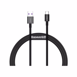 Дата кабель USB 2.0 AM to USB-C 2.0m 3A Black Baseus (CATYS-A01)