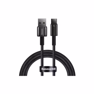 Дата кабель USB 2.0 AM to USB-C 1.0m 100W black Baseus (CAWJ000001)