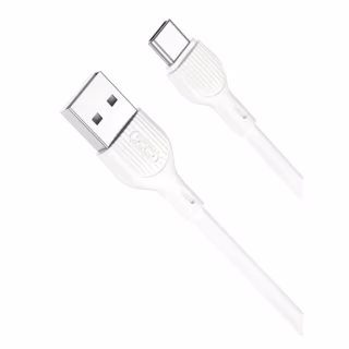 Дата кабель USB 2.0 AM to USB-C 2.0m 2.1A XO (CB-200UC)