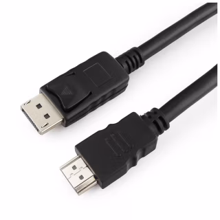 Кабель мультимедійний DisplayPort M to HDMI M 5.0m Cablexpert (CC-DP-HDMI-5M)