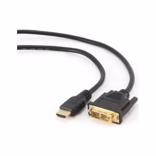 Кабель мультимедійний HDMI M to DVI M 4.5m 18+1pin Cablexpert (CC-HDMI-DVI-15)