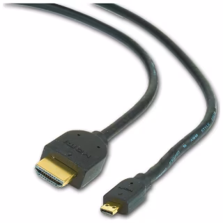 Кабель мультимедійний HDMI M to HDMI micro M 1.8m Cablexpert (CC-HDMID-6)