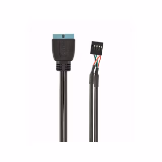 Кабель для передачи данных USB 2.0 to USB 3.0 0.15m Cablexpert (CC-U3U2-01)