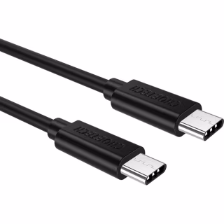 Дата кабель USB-C to USB-C 0.5m Choetech (CC0001-V4-PE)