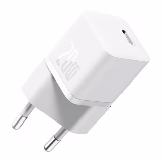 Зарядний пристрій Baseus GaN5 Fast Charger USB-C 20W white (CCGN050102)