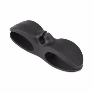 Тримач для кабелю OfficePro CM001B, клейка основа, black (CM001B)