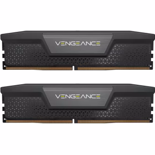 Модуль пам'яті для комп'ютера DDR5 96GB (2x48GB) 6800 MHz Vengeance XMP Black Corsair (CMK96GX5M2B6800C40)