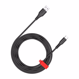 Дата кабель USB 2.0 AM to USB-C 1.2m 18W Black Canyon (CNS-AC18SC12B)