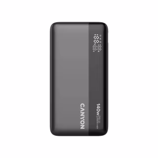 Батарея універсальна Canyon PB-240 25000mAh, PD3.1/140W, PPS, QC3.0, AFC & SCP, Digital Display (CNS-CPB240)