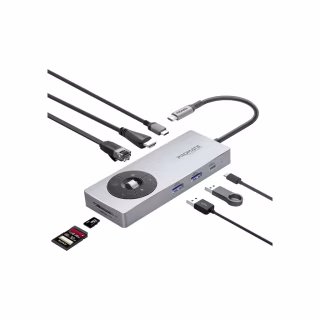 Концентратор Promate USB-C 14-in-1 Promate comandhub-pro (comandhub-pro)