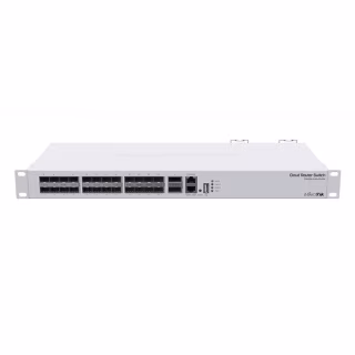 Комутатор мережевий Mikrotik CRS326-24S+2Q+RM
