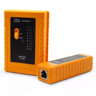 Тестер кабельный RJ-45/RJ-12/RJ-11 Merlion (CT468)