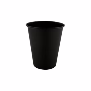 Стаканы одноразовые Україна бумажные 250 мл 50 шт Total BLACK (CUP250BL)