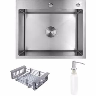 Мойка кухонная Kroner Geburstet-6050HM (CV022802)