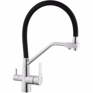 Змішувач Kroner Klassisch-ESG03817BLK (CV027936)