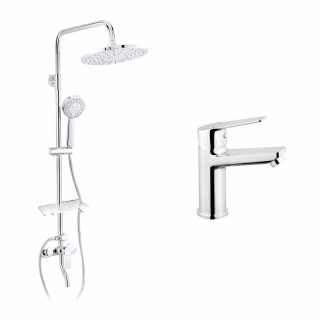 Душевой гарнитур Kroner Armada-C064K + змішувач Hagen-C010 (CVS30211)