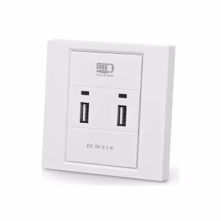 USB розетка REAL-EL Розетка USB (CW-202)