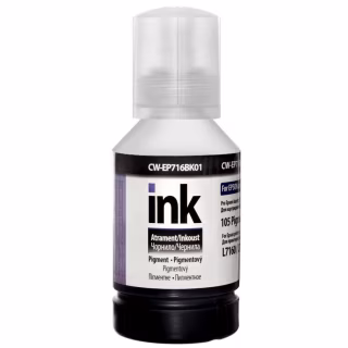 Чернила ColorWay Epson L7160/7180 140мл Black Pigm. (CW-EP716BK01)