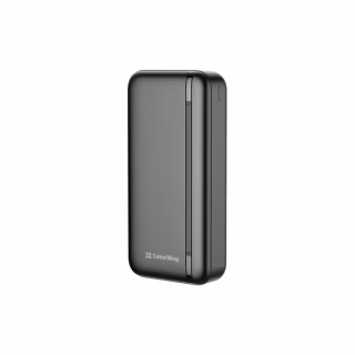 Батарея универсальная ColorWay 20 000 mAh Portable Charger (USB/QC3.0 + USB-C/PD/22.5W) Black (CW-PB200LPB4BK-PD)
