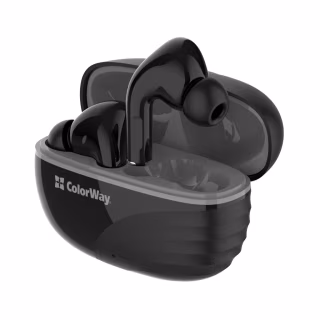 Наушники ColorWay Slim TWS-5 Earbuds Black (CW-TWS5BK)