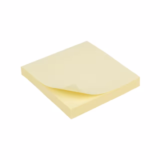 Бумага для заметок Axent 75x75мм, 100 листов желтый (D3314-01)