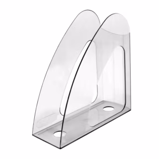 Лоток для паперів Delta by Axent vertical, 24х9х24см, clear (D4014-27)