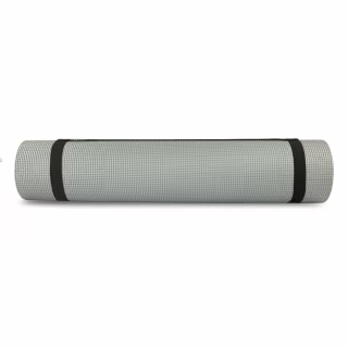 Коврик для фитнеса Stein PVC Сірий 183 x 61 x 0.6 см (DB9739-0.6)