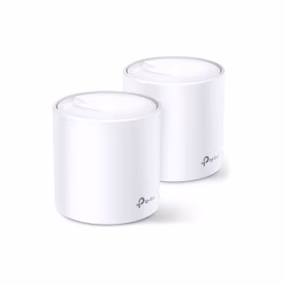 Точка доступа Wi-Fi TP-Link DECO X20 2PK AX1800 1xGE LAN 1xGE WAN MU-MIMO OFDMA MESH (DECO-X20-2-PACK)