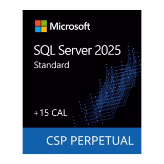 ПЗ для сервера Microsoft SQL Server 2025 Standard Edition and 15 CAL Pack, Commercial, Perpetual (DG7GMGF0VNH6_0001)