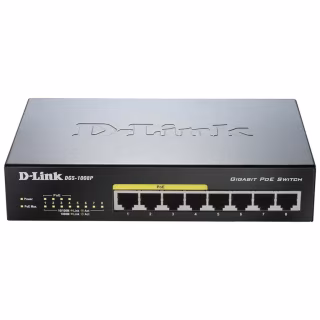 Комутатор мережевий D-Link DGS-1008P