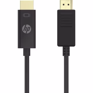 Кабель мультимедійний DisplayPort M to HDMI M 2.0m 4K60Hz active HP (DHC-DP04-02M)