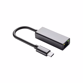 Адаптер USB-C to RJ45 Ethernet 1000Mbps Dynamode (DM-AD-GLAN-C)