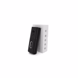 Дверний дзвінок YOSO Wi-Fi video 2MP battery -18650 SD card black (DoorVision-WIFI-02-2)