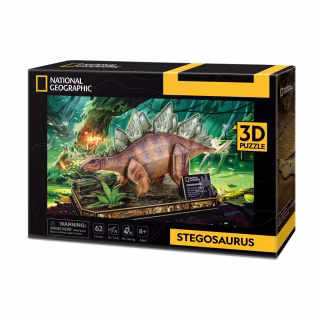 Пазл Cubic Fun 3D National Geographic Dino Стегозавр (DS1054h)