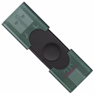 USB флеш накопичувач Kingston 256GB DataTraveler Duo USB 3.2 / Type-C Black/Green (DTDEG2/256GB)