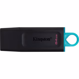 USB флеш накопитель Kingston 64GB DataTraveler Exodia Black/Teal USB 3.2 (DTX/64GB)