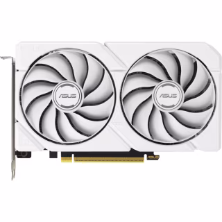 Відеокарта ASUS Radeon RX 9060 XT 16Gb DUAL WHITE OC (DUAL-RX9060XT-16G-WHITE)