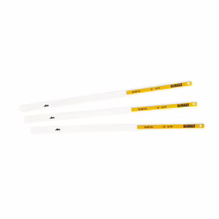 Полотно DeWALT по металу Bi-Metal, 300 мм, 3шт (32TPI, 24TPI, 18TP) (DWHT0-20558)