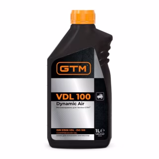 Компрессорное масло GTM 1л ISO 100 (Dynamic Air)
